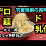 【ラーメン二郎ひばりヶ丘駅前店】この味を覚えたらもう…美味すぎるデロ麺ド乳化ラーメンの頂点！（ヒバジはマジで震える！）