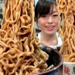 初潜入【大食い】最上位級の二郎系大人気ラーメン店【デカ盛り】OPEN初日に山盛り２個食い 大胃王