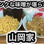 【山岡家】ジャンク豚骨味噌つけ麺！癖になるよ！