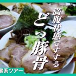 中華を満腹まで食べてすする最強豚骨ラーメンがスゴい旅【神奈川家出家系ツアーpart5】