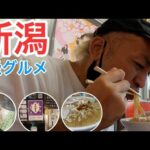 【新潟】孤独のグルメ、日本酒、ご当地ラーメンなどB級グルメを堪能！新潟北上編【旅Vlog vol.39🚶‍♂️】