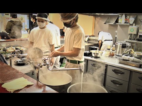 IEKEITOKYO【王道家直系】熱狂的家系愛！ラーメン激戦区AKIBAで行列の出来る店！ベテラン職人が気合の一杯を提供する！調理編！【王道家】【家系ラーメン】【Japanese_ramen】