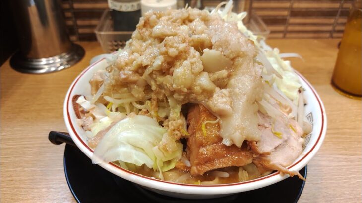 大阪二郎系ラーメン探訪　ラーメン豚山南船場店　ラーメン二郎インスパイア