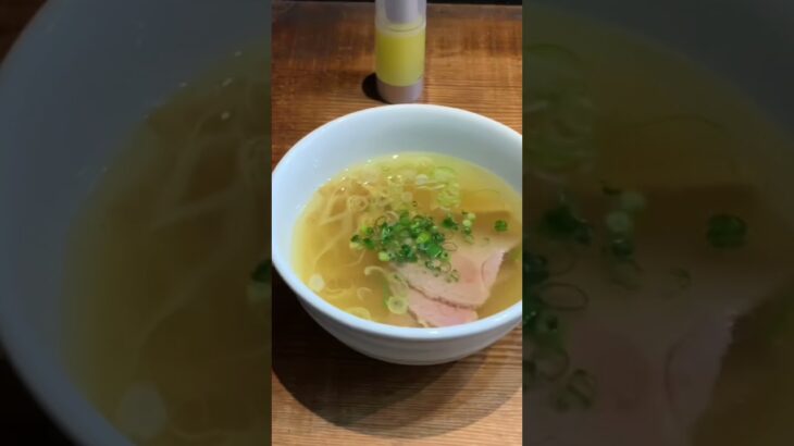 進化した塩らーめん！！つけ麺が絶品！