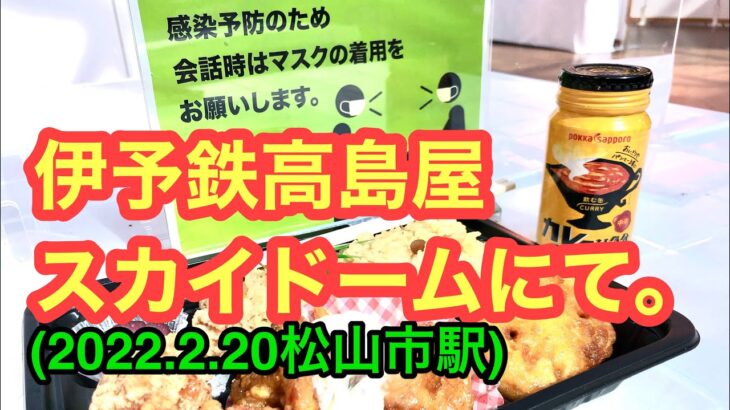 とり飯のテイクアウト！【スカイドーム】に行きました。愛媛の濃い〜ラーメンおじさん(2022.2.19県内500店舗訪問完了)