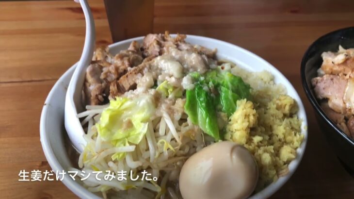 「麵屋ラッキー」穴場、二郎系ラーメン