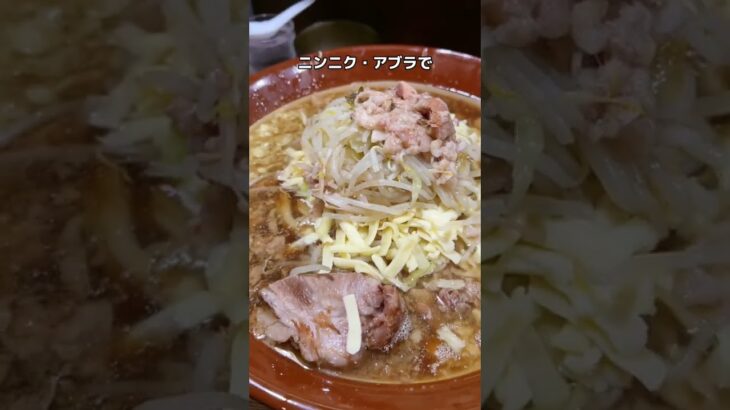 【二郎系】所沢にオープンしたD麺ですり鉢ラーメン！【大食い】