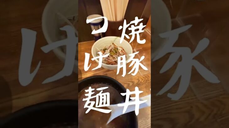 不動産飯@秋葉原『粋な一生』チャーシュー丼、つけ麺