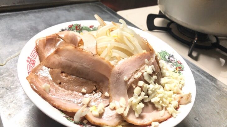 ベーキングパウダー二郎系ラーメンの作り方