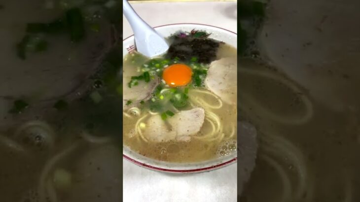 【豚骨ラーメン】あっさり豚骨のご当地ラーメン ビッグワン【佐賀ラーメン】ラーメン分隊長。第19回 #shorts