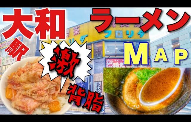 【超激戦区】大和のラーメンを紹介してみた【ramen japan】