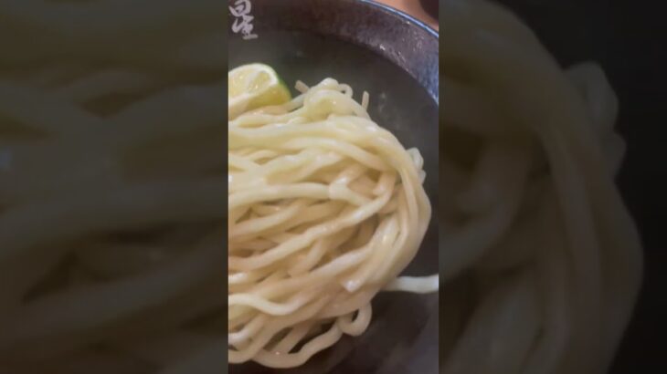 静岡県の麺屋明星さんの特製つけめん😎👍　#麺屋明星 #静岡ラーメン#susuru_tv #つけ麺