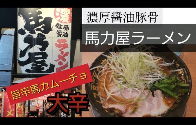 九州◼️大分市◼️家系濃厚醤油豚骨ラーメン!旨辛馬カムーチョ大辛チャレンジ