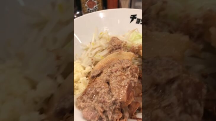 ラーメンチョップス　まぜそば　肉追加したやつ