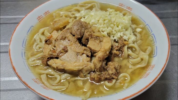 深夜0時の二郎系ラーメン、ウンメ～～～ッ！！