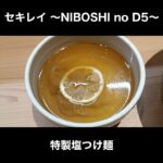 これは美味すぎる… セキレイ 〜NIBOSHI no D5〜の特製塩つけ麺 / Japan Salted dip noodles #Shorts