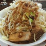 大阪二郎系ラーメン探訪 堺市北区中百舌鳥町の「ナカモズマシマシ」　ラーメン二郎インスパイアの特大