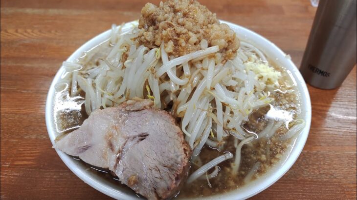 大阪二郎系ラーメン探訪 大阪市住吉区長居の「ラーメンが好きです長居本店」ラーメン二郎インスパイア デカ盛り