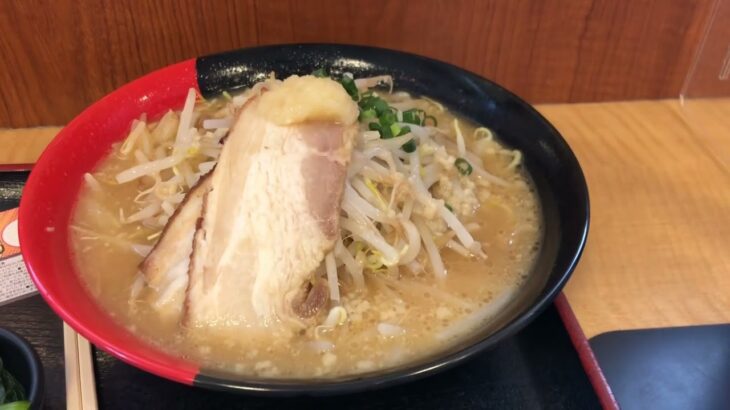 小布施パーキングエリア　二郎系ラーメン