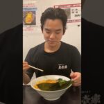 辛い物好き必見ラーメン❗️❗️ #家系ラーメン #早稲田 #圭壱家 #箸が止まらない #asmr #asmrfood