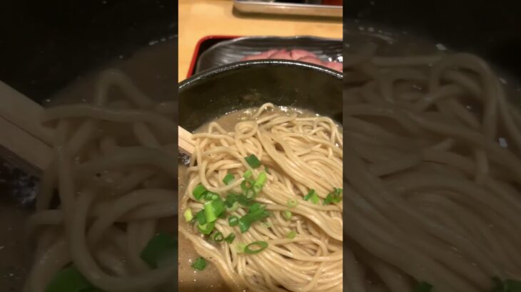 つけ麺の〆はラーメン！？