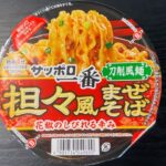 【#601】サッポロ一番 刀削麺風 担々風まぜそば /2023.5.29