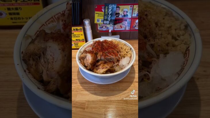 【金沢ラーメン】神やぐら　田上店　鬼油そば　#라면 #ramen #movie #noodle #拉面