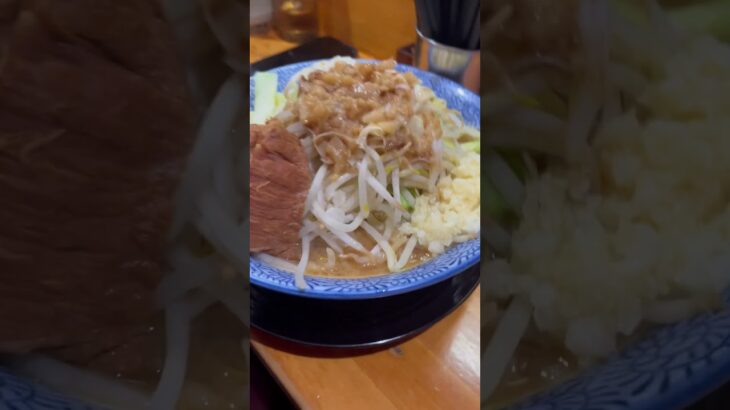 大井町ラーメンはここに決まり　#二郎系 #ラーメン #shorts