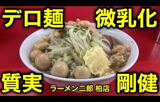 【ラーメン二郎 柏店】信頼と実績の質実剛健な一杯！（初心者には超オススメ！）