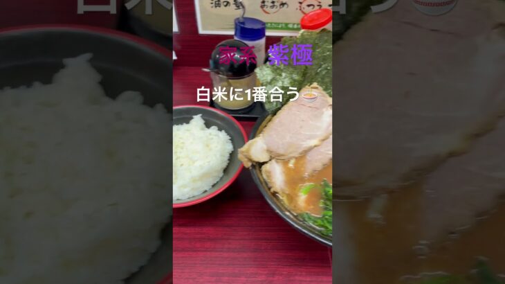 【美味しいラーメン屋さん巡り】#大泉学園#家系ラーメン#紫極#ショート #shorts