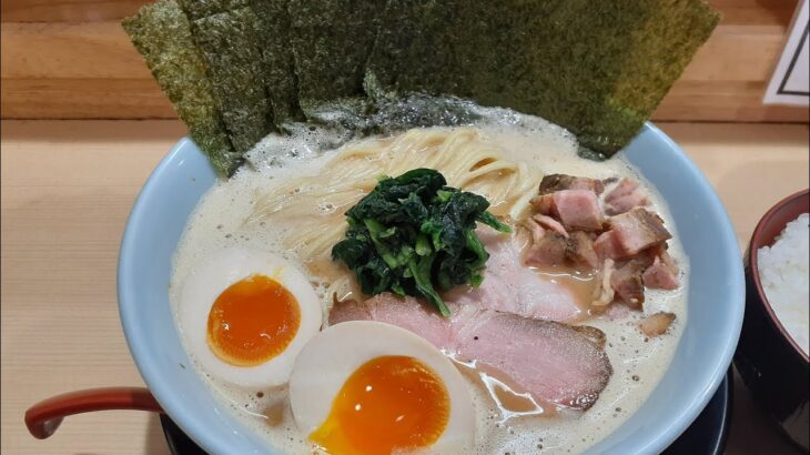 薩摩家もめちゃうま【106日目】～家系ラーメン久しぶりに食べたわ～