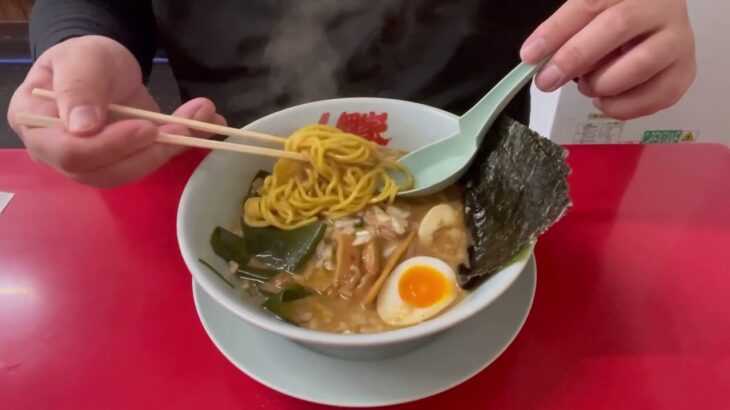 山岡家期間限定プレミアム醤油とんこつラーメン山岡家動画トータル787杯目【一人飯】【飯テロ】#北海道#札幌#手稲