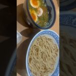 【ラーメン】青葉つけ麺大盛り、太麺、柚子胡椒つき