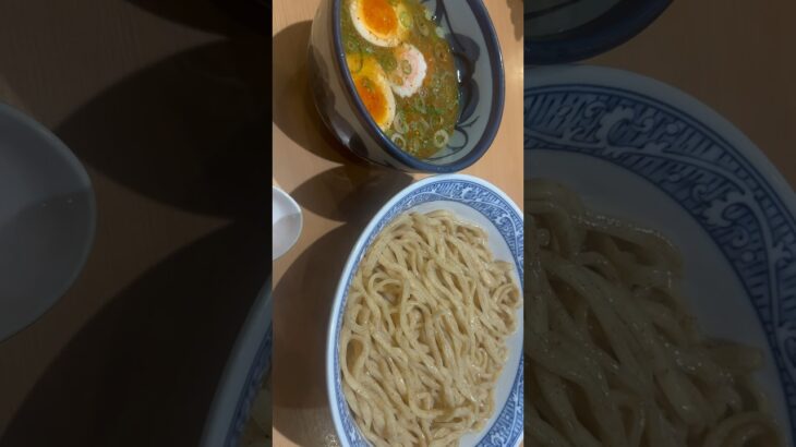 【ラーメン】青葉つけ麺大盛り、太麺、柚子胡椒つき