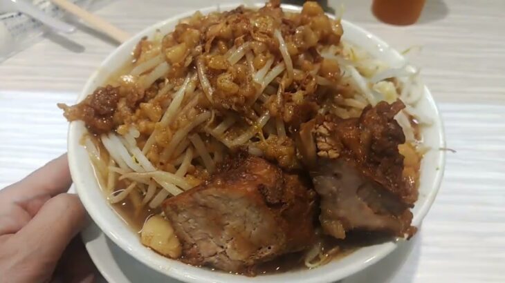 大阪二郎系ラーメン探訪 大阪府門真市「喰わぬなら 喰わせてみせよう 豚一杯」