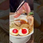 身体に染みる蛤ラーメンにカルボナーラの様なつけ麺