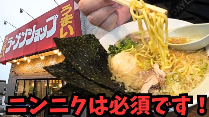 【ラーメンショップ糸魚川店】家系をも生み出した一杯を初めてすすったら衝撃的