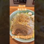 愛媛県 松山市 番町製麺 二郎系