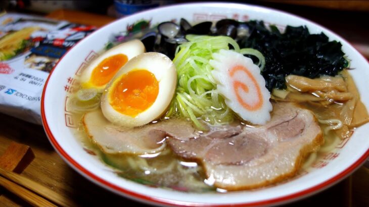 【家ラーメン】青森県十三湖産しじみラーメン【青森ご当地ラーメン】