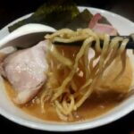 〈ラーメン鷄白湯〉限定《家系風豚骨醬油濃湯》●拉麵演示#2