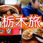 【栃木県/宇都宮市】餃子もラーメンも旨いものづくしの一人旅。【ご当地グルメ旅】
