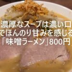 #602　サービス満点！家系ラーメンのような濃厚味噌ラーメン。サービス満点です！（花木流味噌）