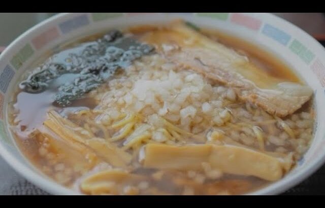 【夜食】八王子ラーメンについて