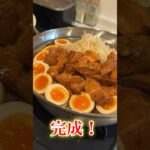 コンビニで揃えたアレンジ二郎系ラーメン#shorts #ヘラヘラ三銃士