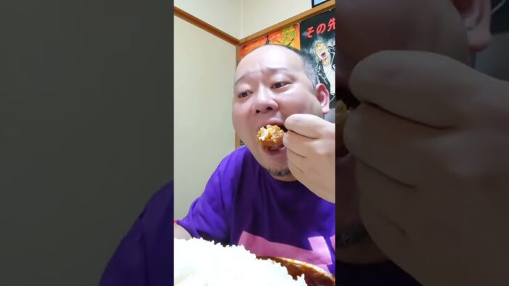 飯好きデブおっさんが絶品カレーをお取り寄せして爆食！本編は概要欄から！#shorts