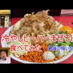 516　冷やしヒーハーまぜそば食べてみた  ラーメン悔いなし