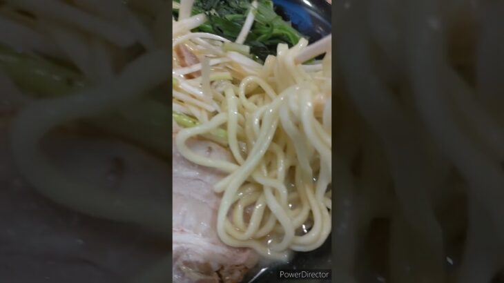 独身40代の食生活10月13日　横浜家系ラーメン木村屋　ネギラーメン塩