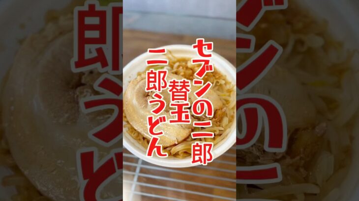 二郎うどん？中華蕎麦とみ田監修 豚ラーメンワシワシMAX セブン