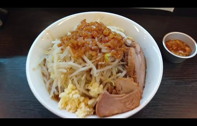 大阪二郎系ラーメン探訪　麺屋 旅路@阿波座