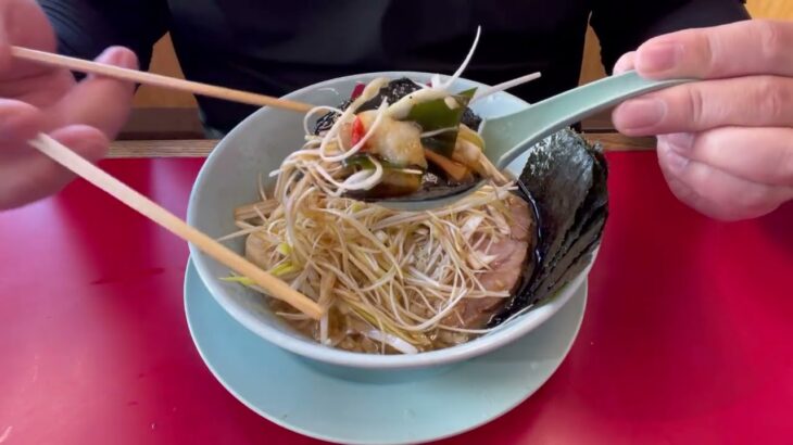 山岡家期間限定プレミアム醤油とんこつラーメン【一人飯】【飯テロ】【ラーメン】山岡家動画トータル#869#北海道#札幌